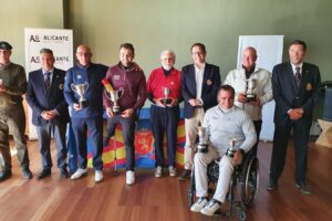 Antonio Llerena se alza con el Subcampeonato de España de Golf Adaptado