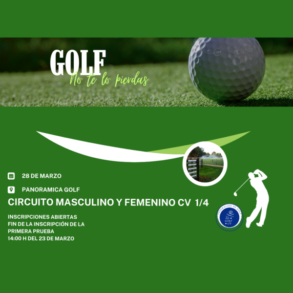 Inscríbete y compite al más alto nivel en el Circuito Masculino y Femenino