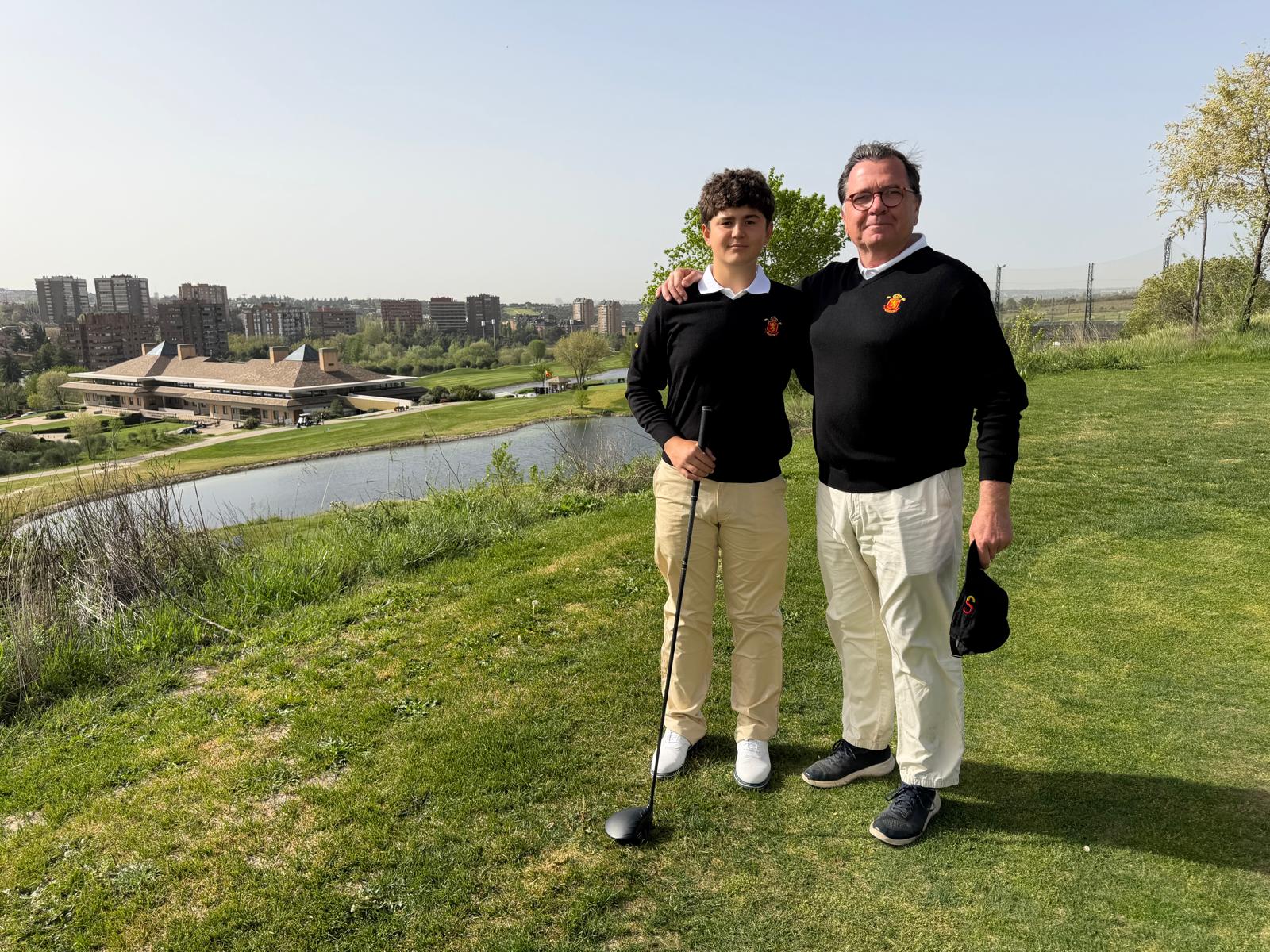 Ignacio Iglesias, con España S16 ante Inglaterra