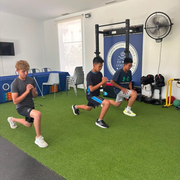 Clinic de preparación física y tecnificación en la Escuela de Golf de Elche