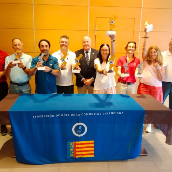 Alenda corona a los nuevos Campeones Sénior y Mid Amateur de la CV
