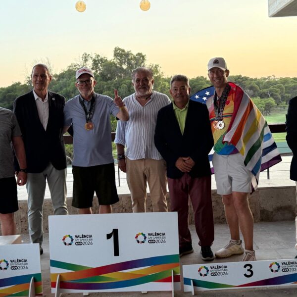 Entrega de premios de los Gay Games en El Saler