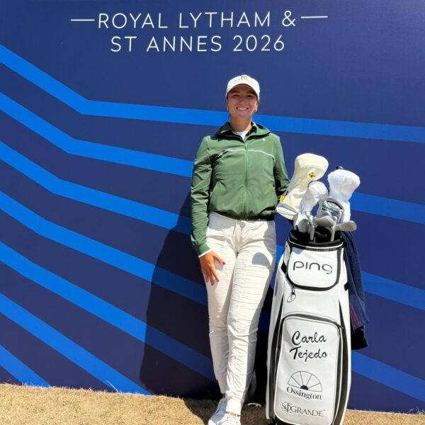 Vuelta espectacular de Carla Tejedo en el AIG Women’s Open