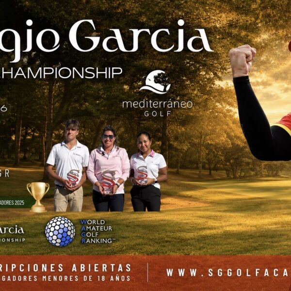Abiertas las inscripciones para el Sergio Garcia Junior Championship 2026