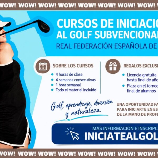 ¡YA SOMOS 1.000! Iníciate al Golf alcanza el millar de nuevos golfistas en la CV